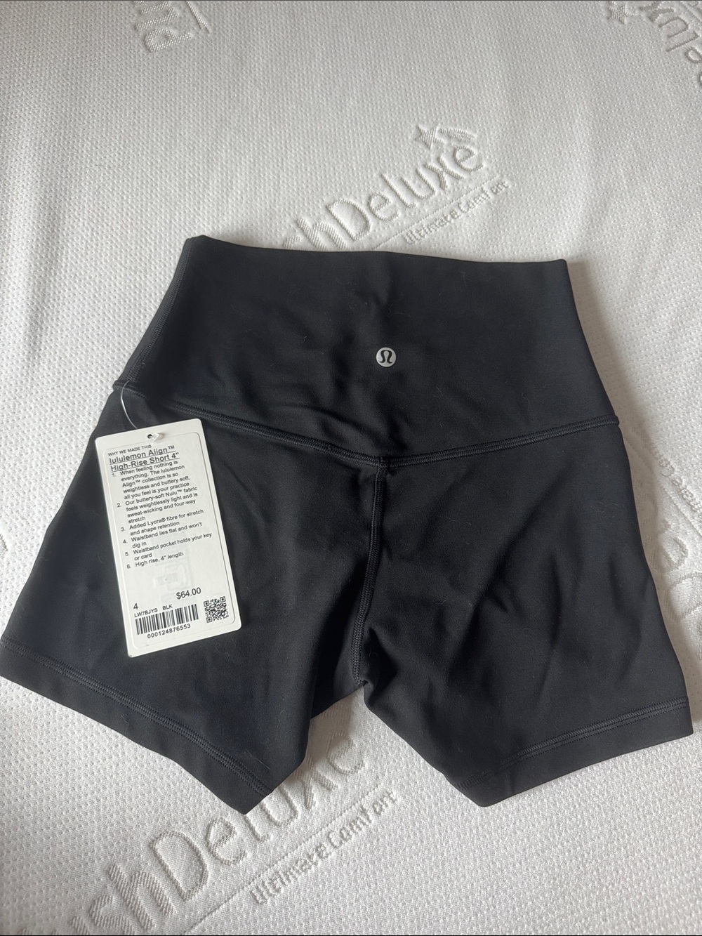 Lululemon Black Align High-Rise Shorts